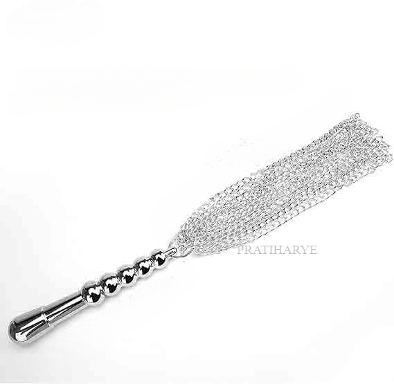 Stainless Steel Dual Use Chain Whip & Butt Plug