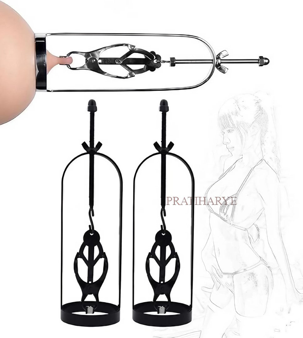 Stainless Steel Nipples Puller Torture Erotic BDSM