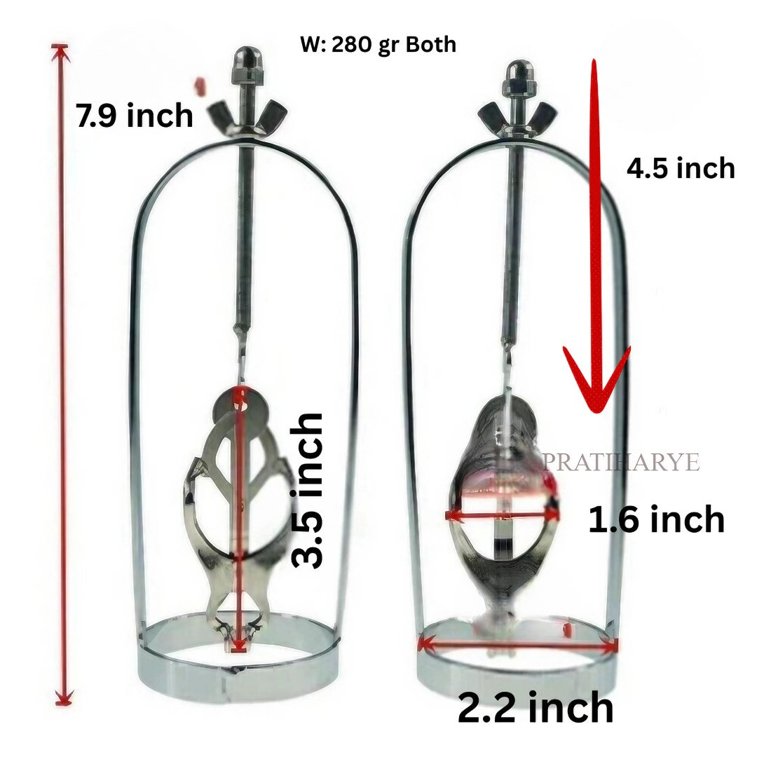 Stainless Steel Nipples Puller Torture Erotic BDSM