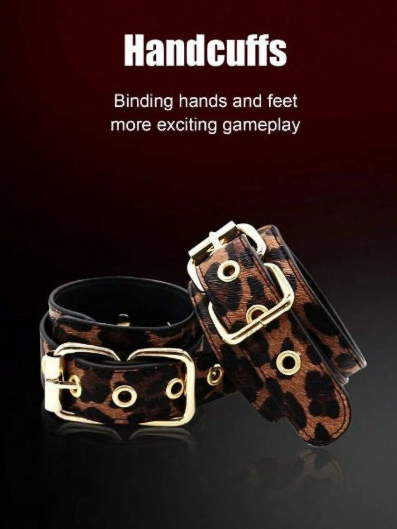 Leopard Print Hardcore BDSM Kit