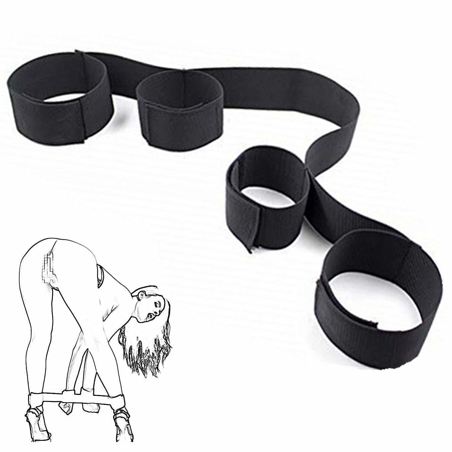 Nylon Double Leg and Arm Restraints