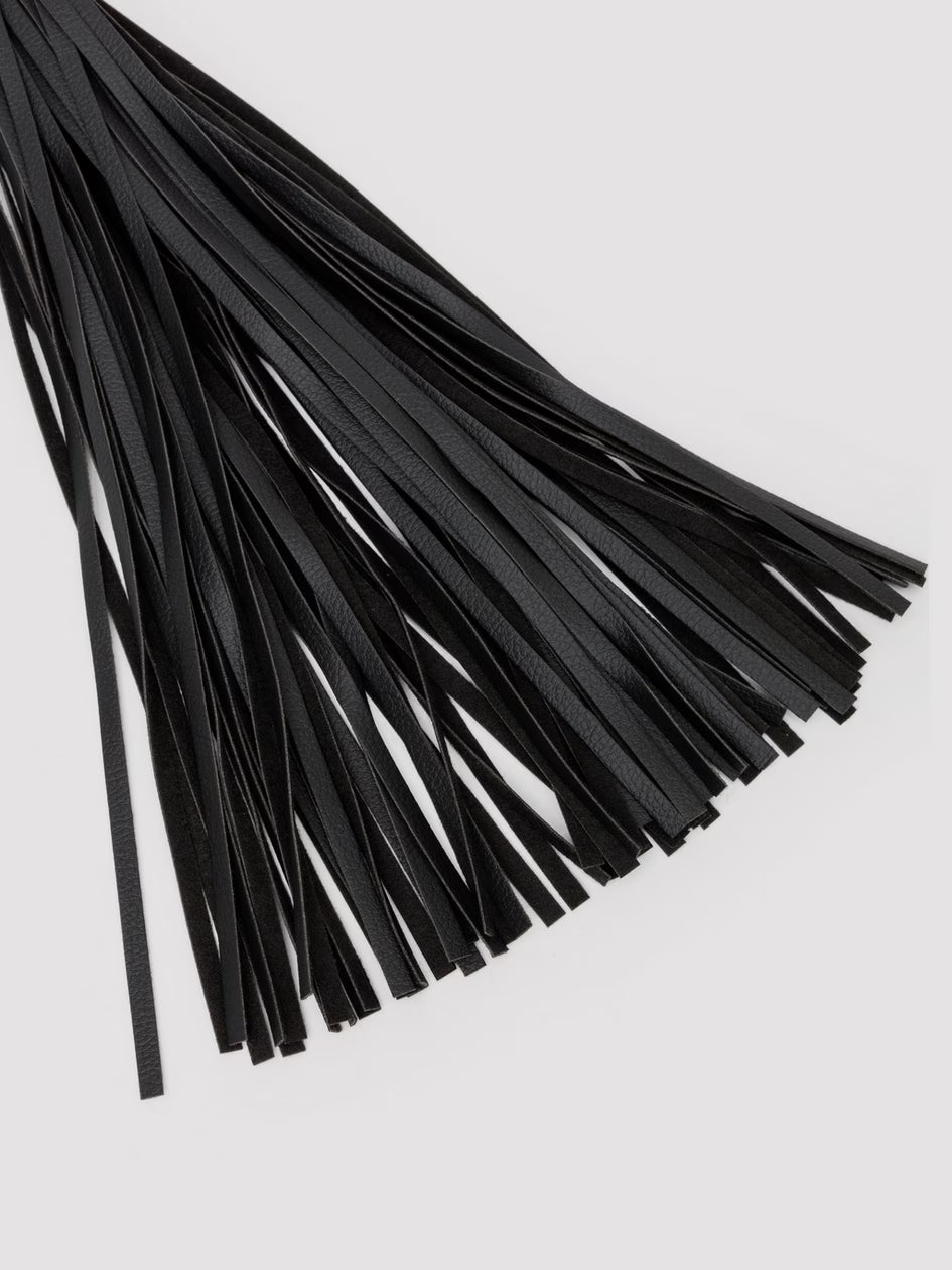 Premium Stone Faux Leather Flogger Whip
