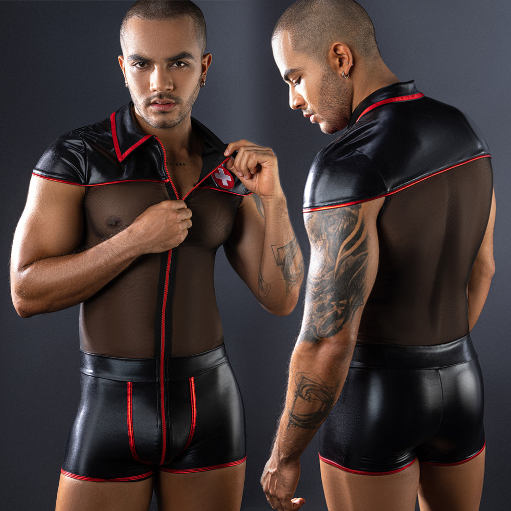 Men Sexy Doctor Roleplay Costume Set