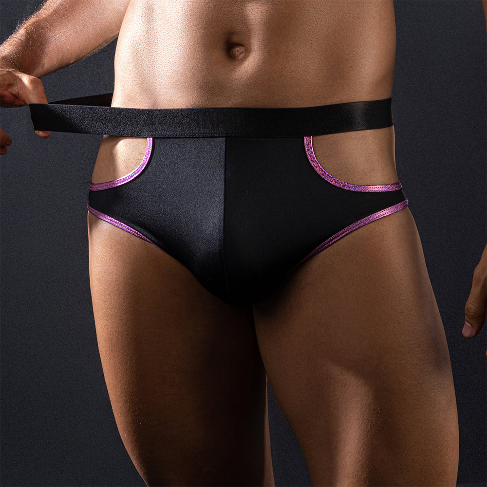 Noir Pulse Men’s Designer Side Cut out Brief