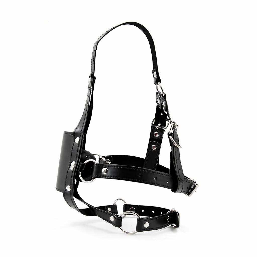 Gag Ball Face Cover Mask