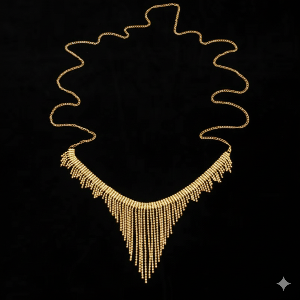 Midnight Dazzle Rhinestone Chain Thong