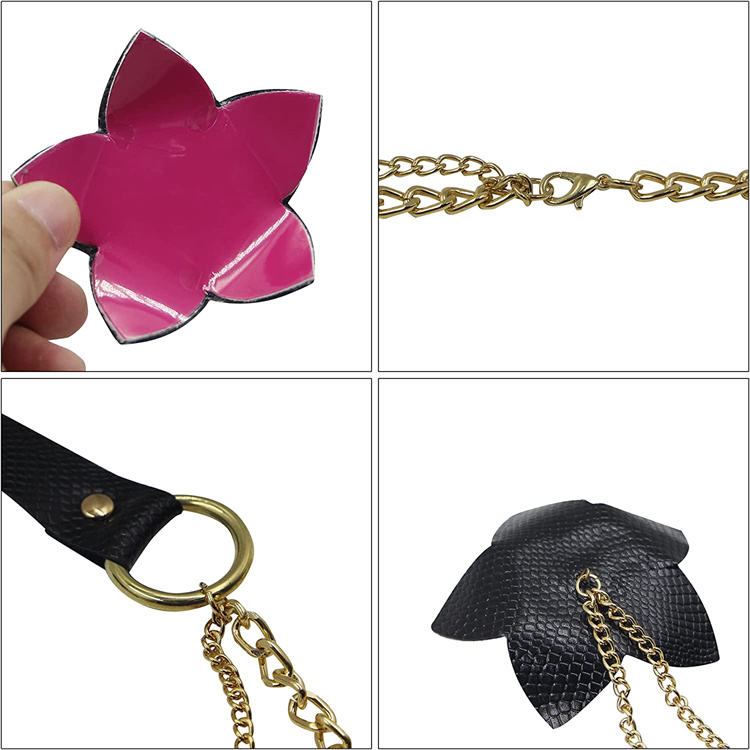 Sexy Star Nipple Cover Up with Neck chain set