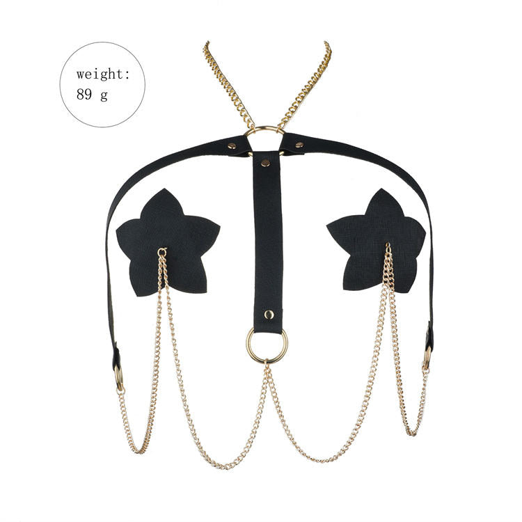 Sexy Star Nipple Cover Up with Neck chain set