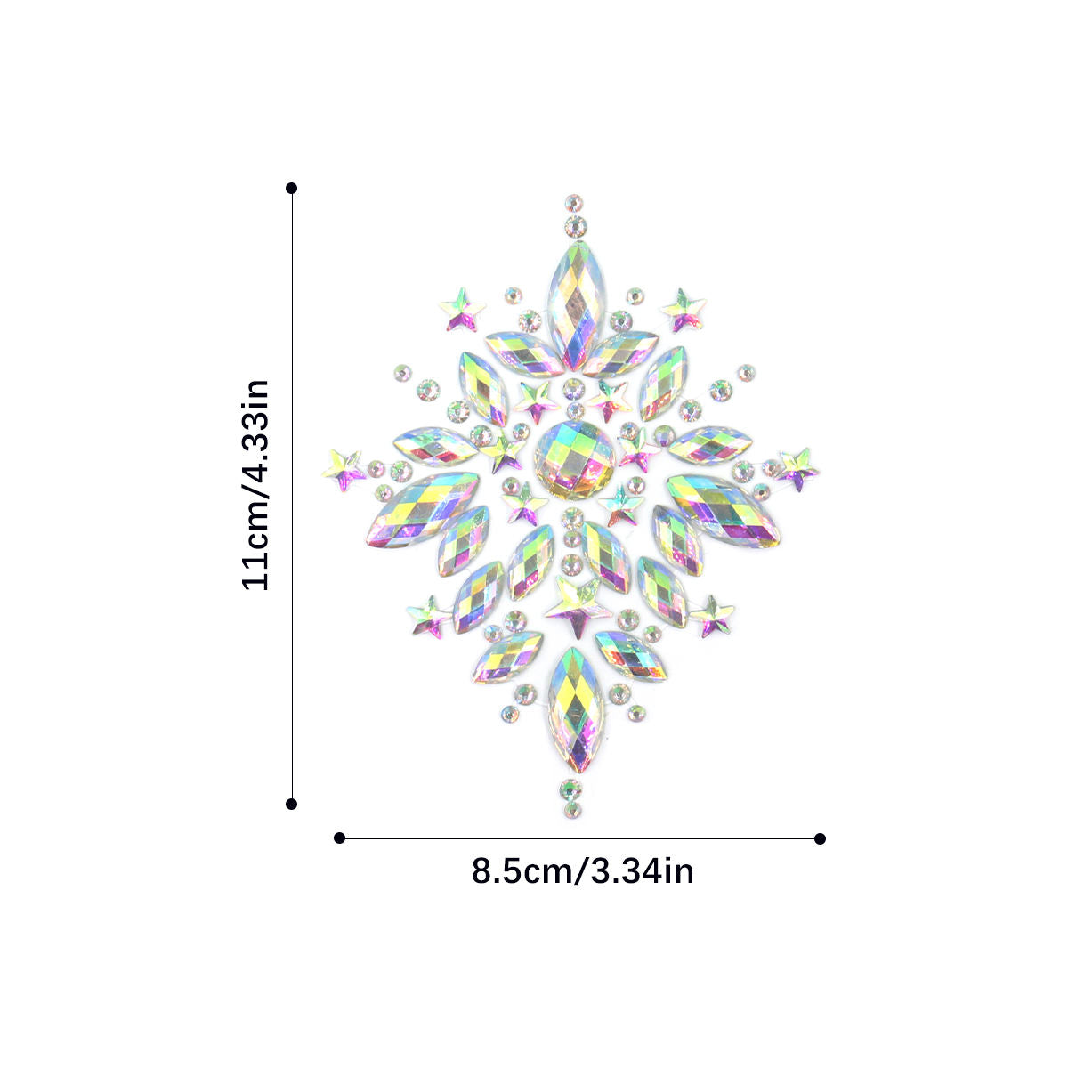 Nipple Adhesive Glitter Sticker