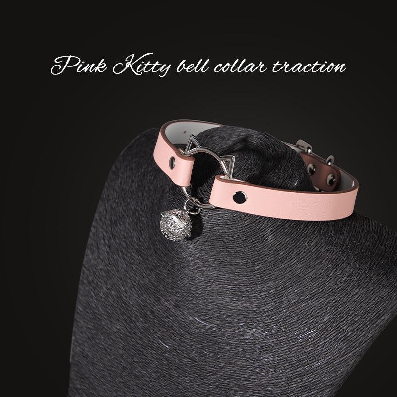 Buy Romantic Premium Kitty Bell Collar Leash Online