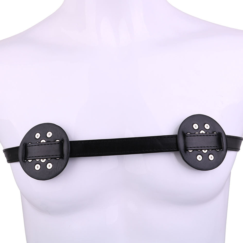 Studded Spiked Nipple Bondage Bra