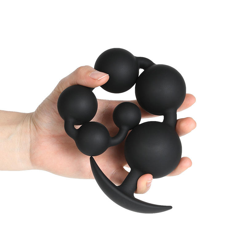 Long Silicone Anal Plug/Beads