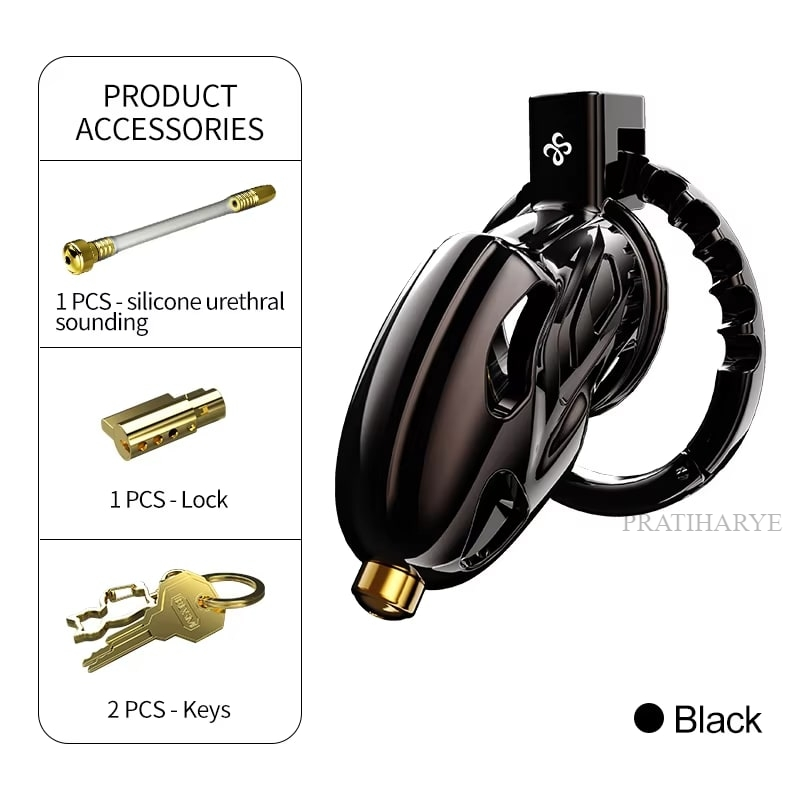Luxury Stainless Steel Chastity Cage For Men