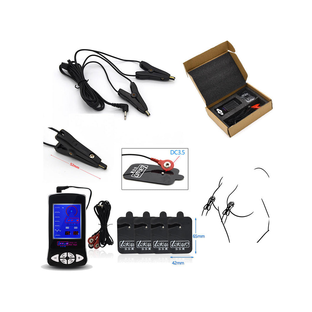 Electric Nipple Clamp with Pasting Pads & Device