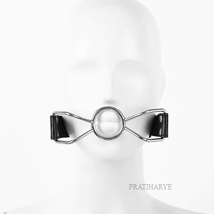 Open Mouth Gag Oral Metal Ring Bondage