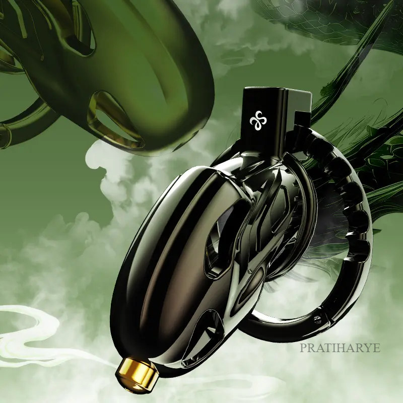 Luxury Stainless Steel Chastity Cage For Men
