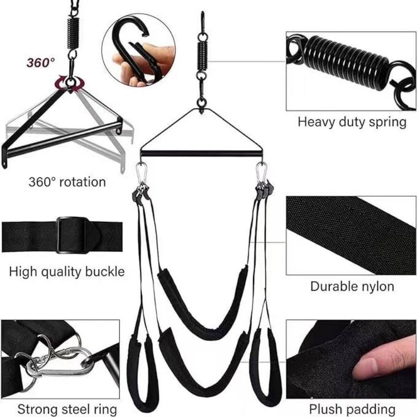 Premium Couples Swingger with Metal Rod