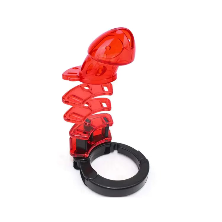 Remote Control Plastic Electric Chastity Cage