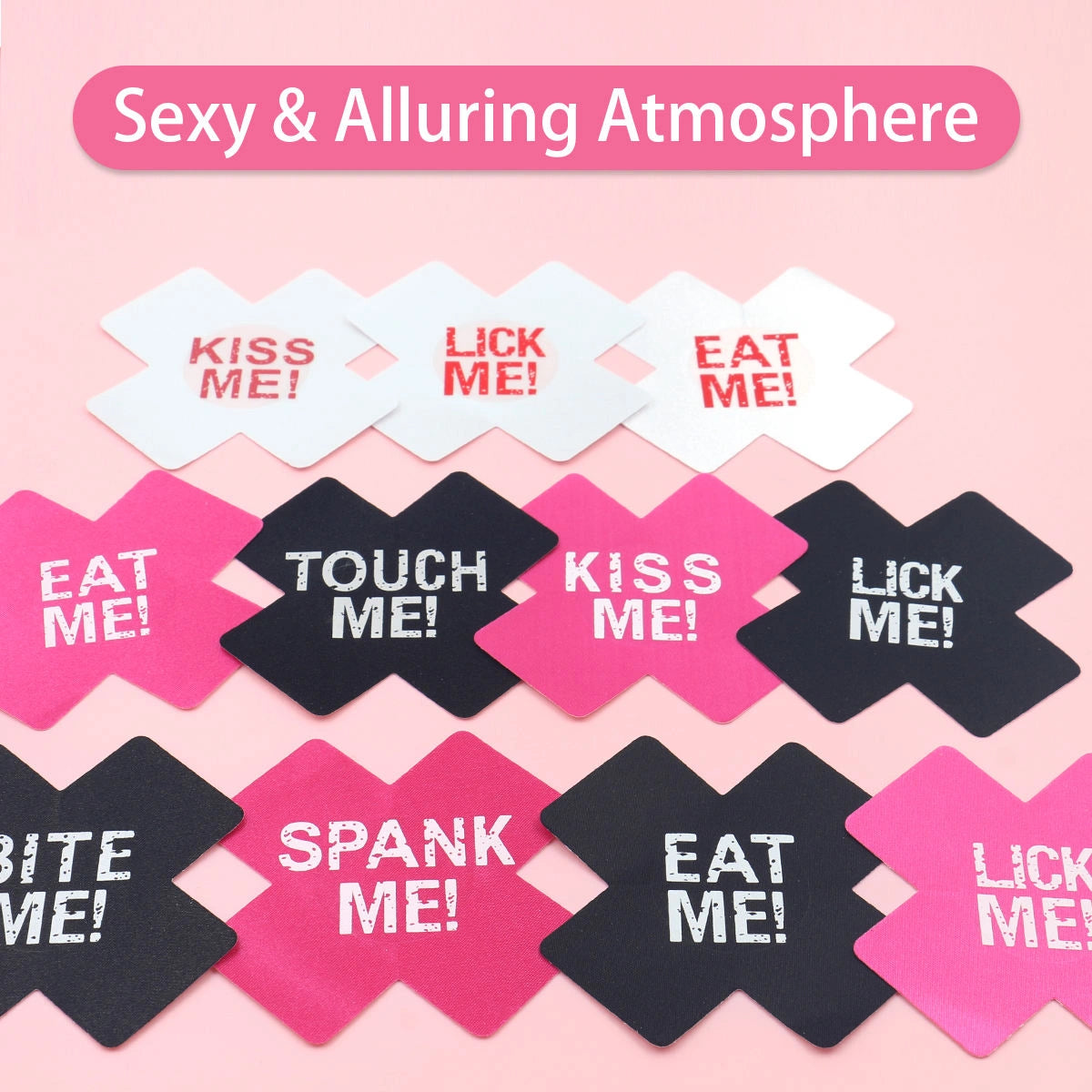 Naughty Message Nipple Pasties
