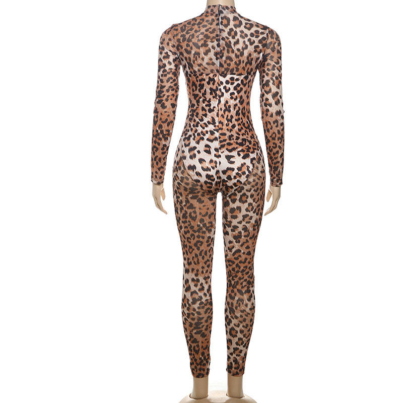 Wild Desire Leopard Full Body suit
