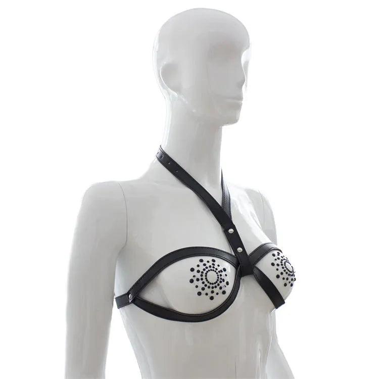 Pu Leather Strap Chest Harness
