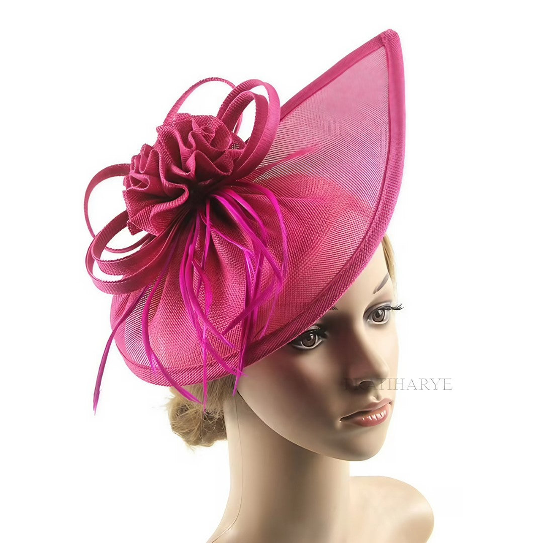 Hot Pink Fascinators Hat