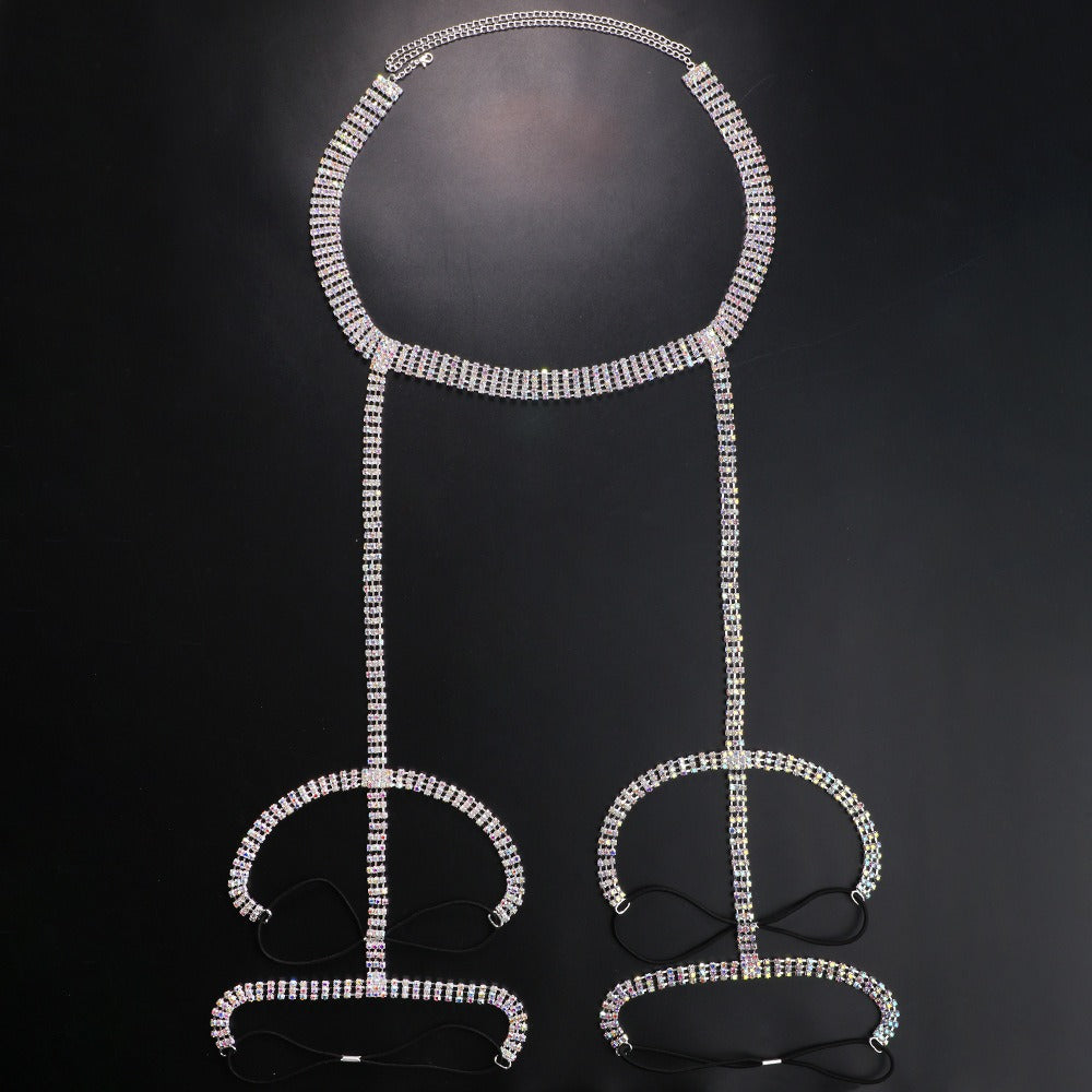 Premium Double Thigh Chain Set