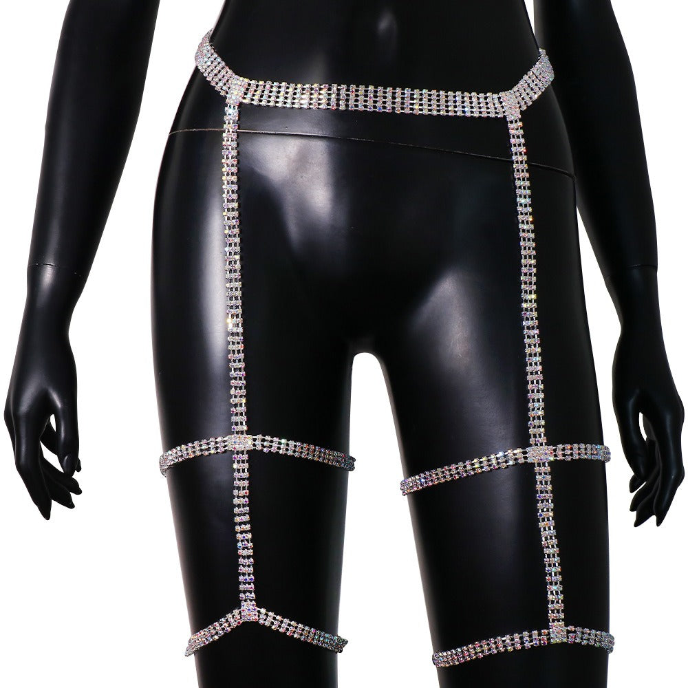 Premium Double Thigh Chain Set