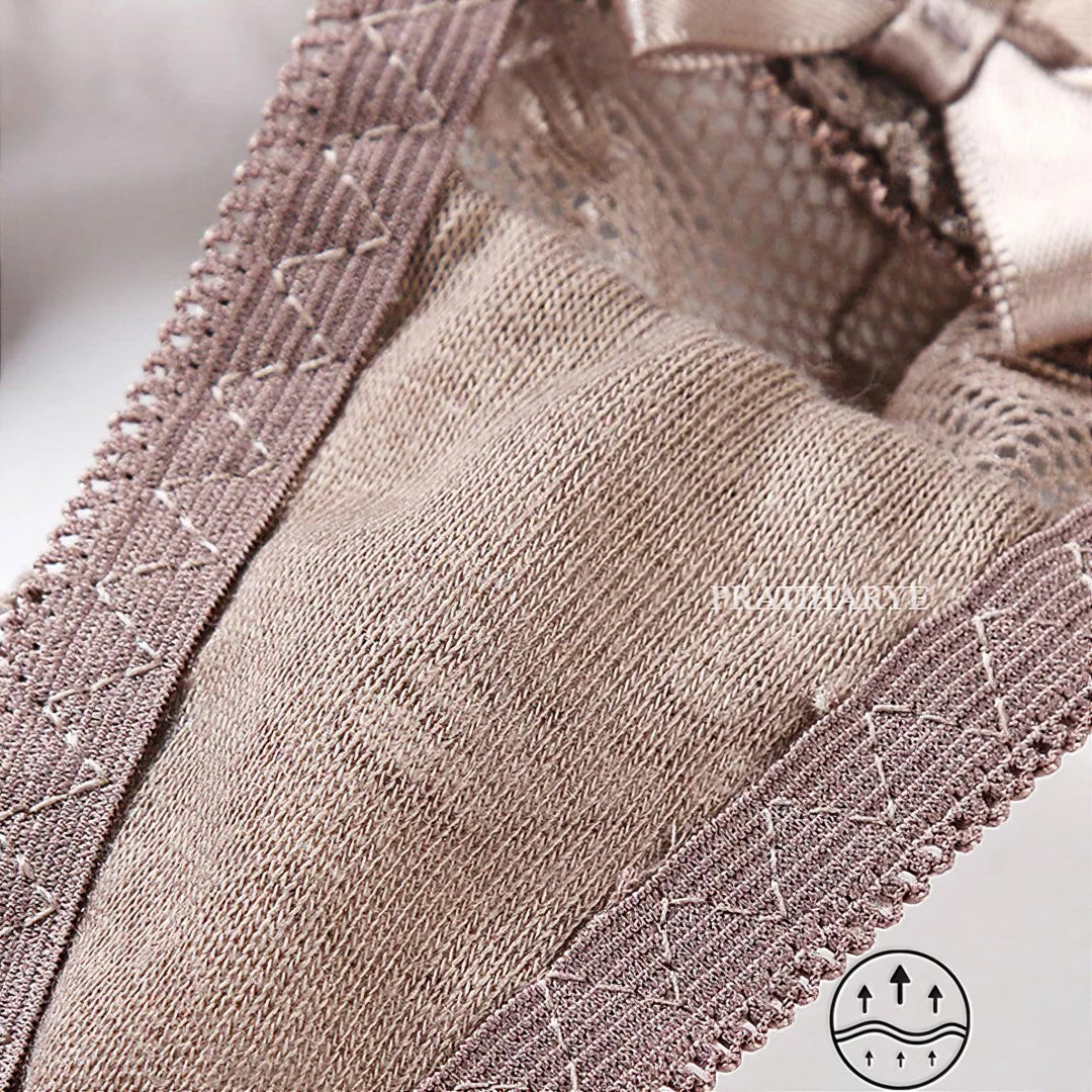 Glitter Strap Lace Thong