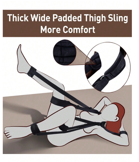 BDSM Adjustable Restraint Adult Handcuffs Split Legย