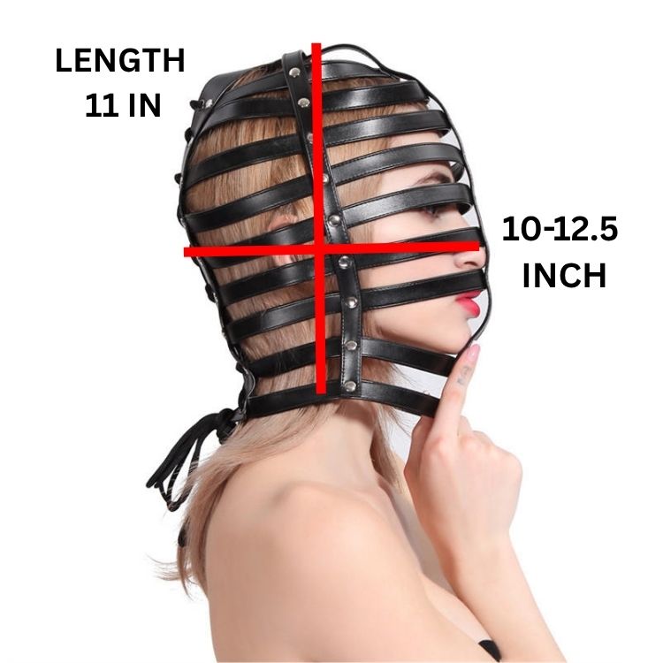 Pu Leather Head Harness Punk