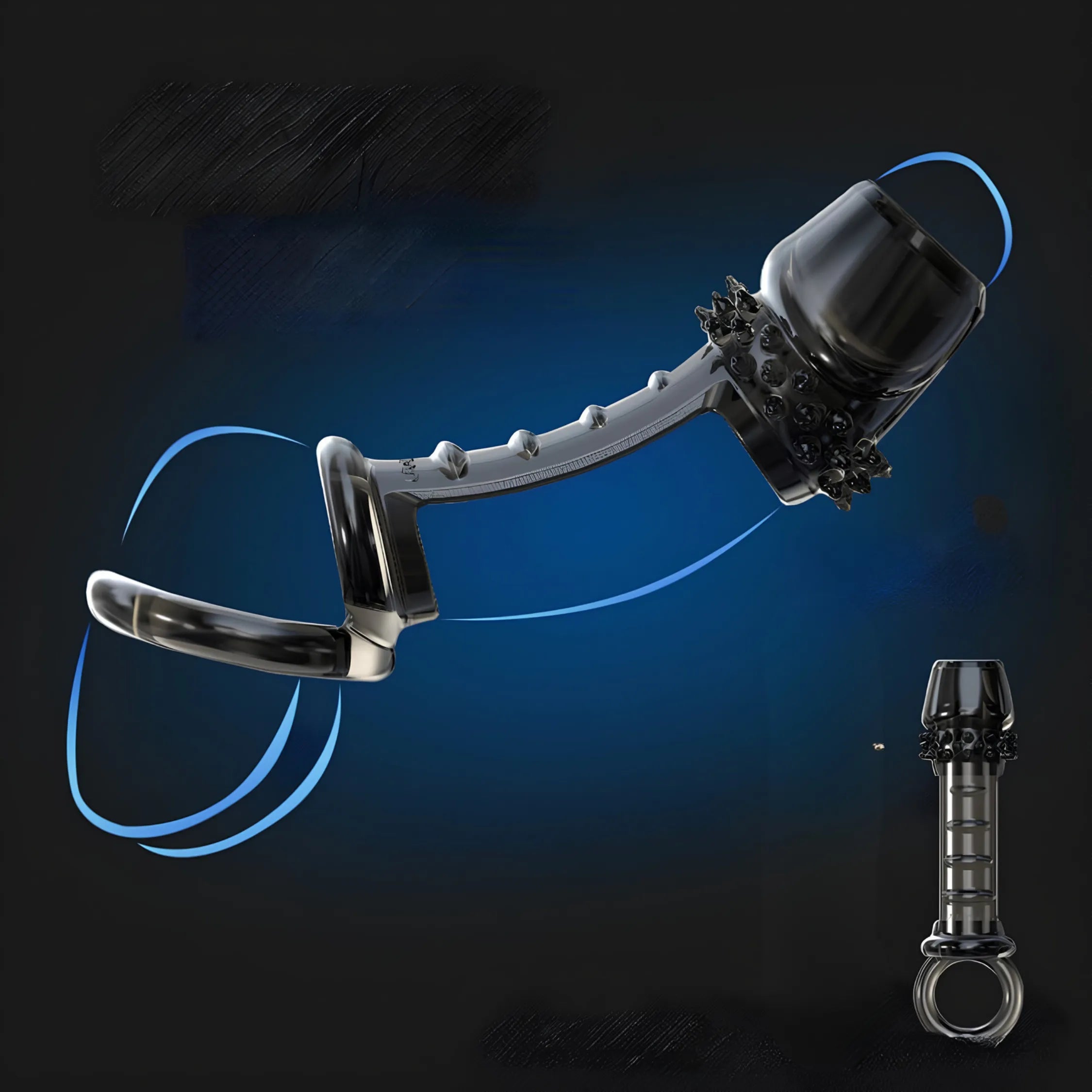 Stretchable Silicone Penis Sleeve for Men