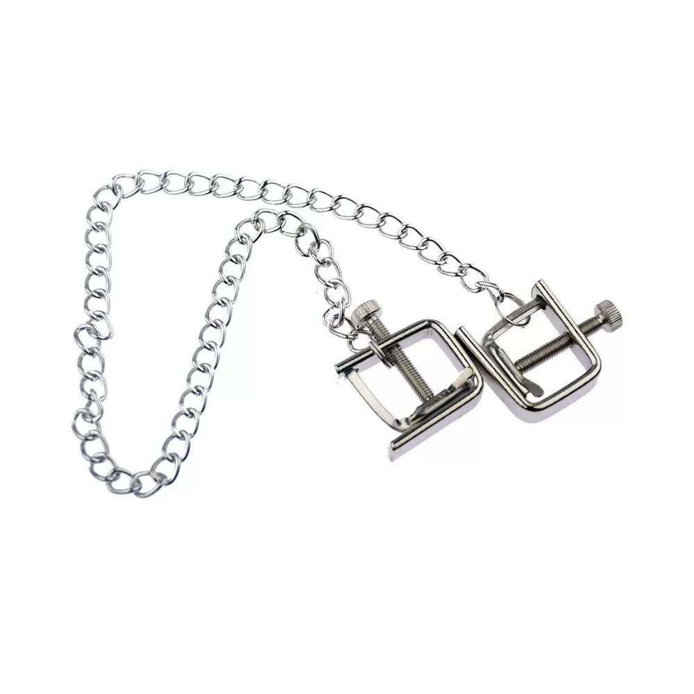 Metal Chain Nipple Clamps