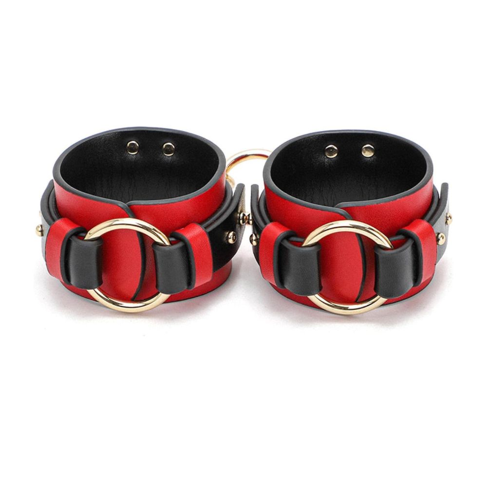 Premium Crimson Bond Chain Handcuffs