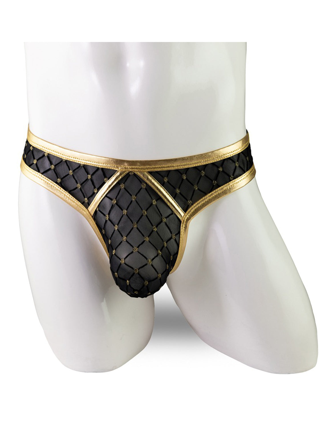 Gold Mesh Men Brief