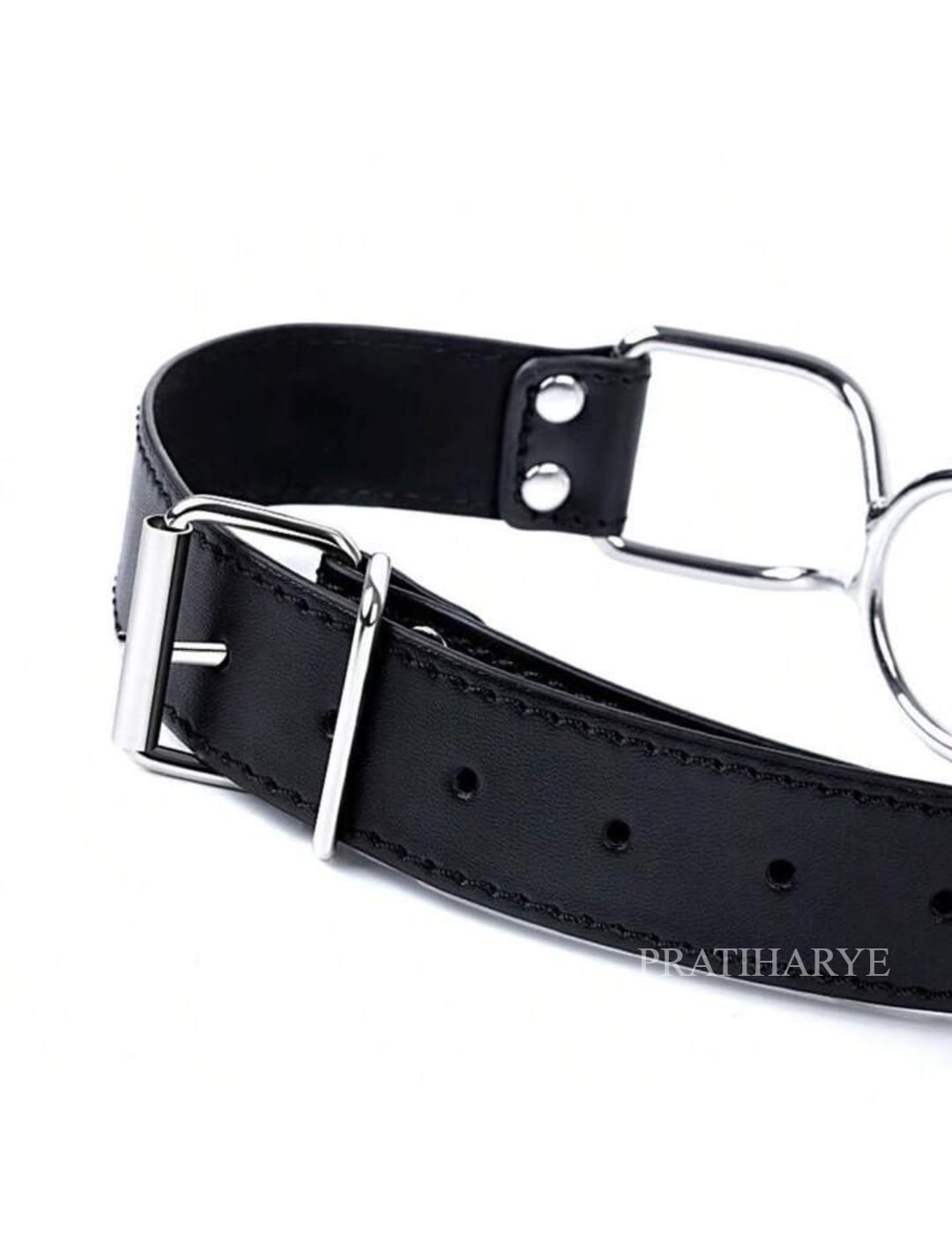 Open Mouth Gag Oral Metal Ring Bondage