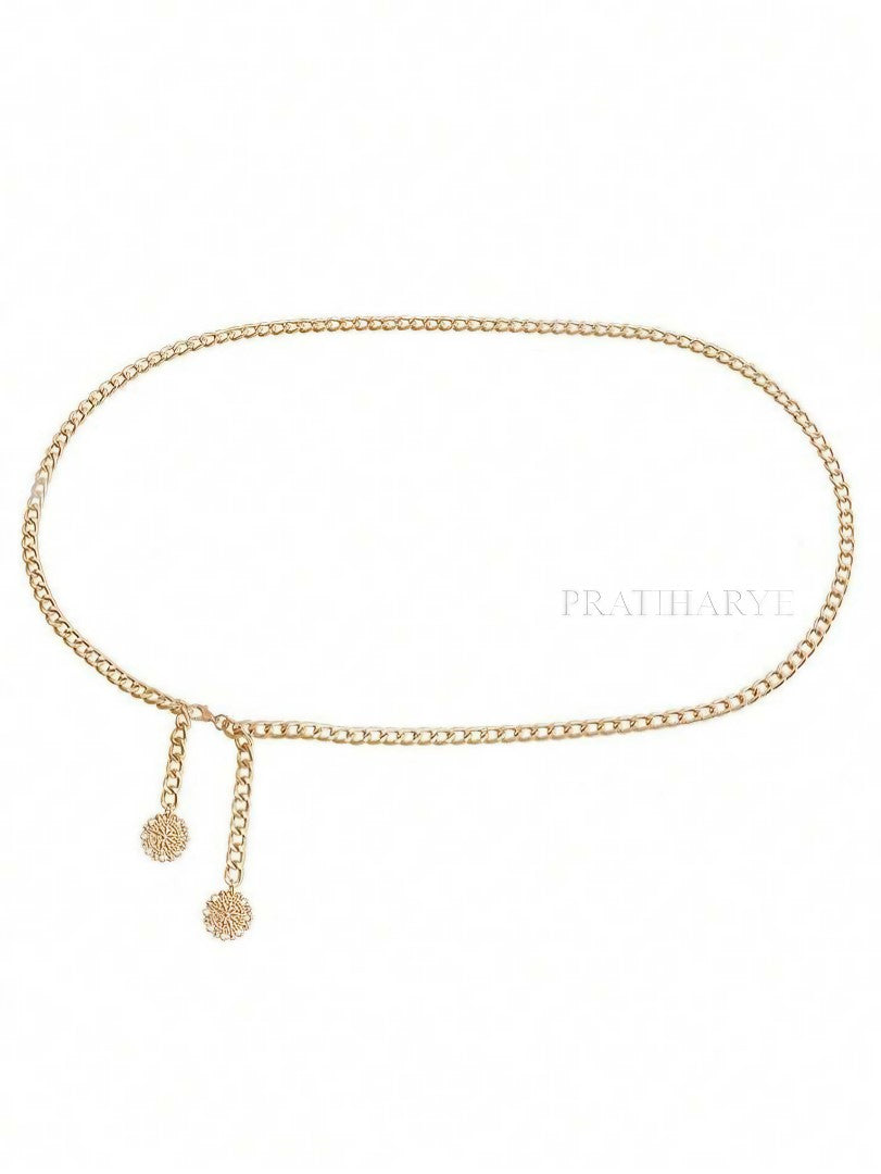 Single Layer Thick Aluminum Tummy Chain