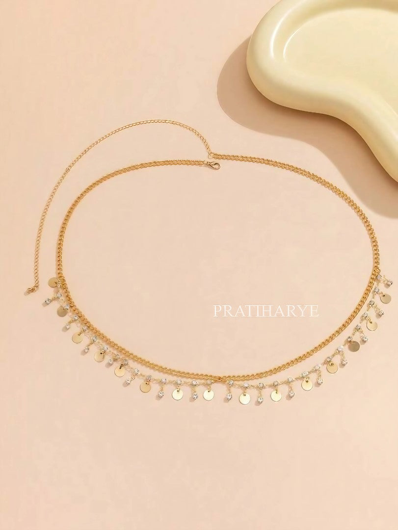 Kamarbandh Tummy/Belly Double chain