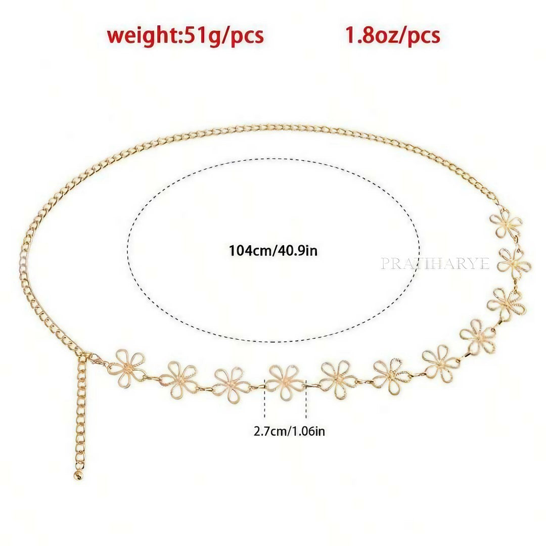 Flower Kamarbandh Tummy/Belly chain