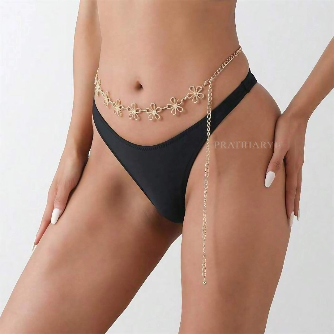Flower Kamarbandh Tummy/Belly chain