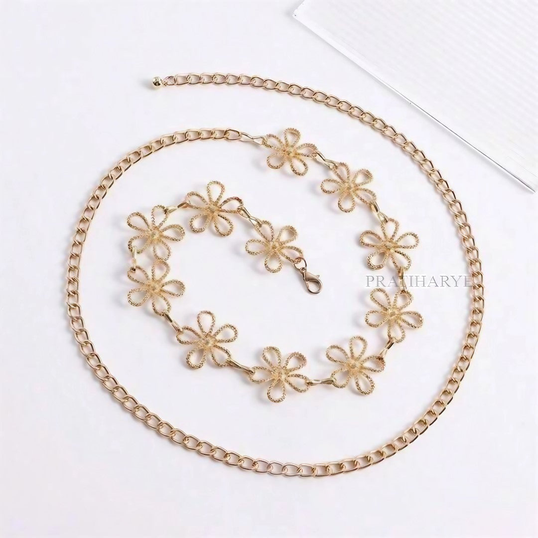 Flower Kamarbandh Tummy/Belly chain