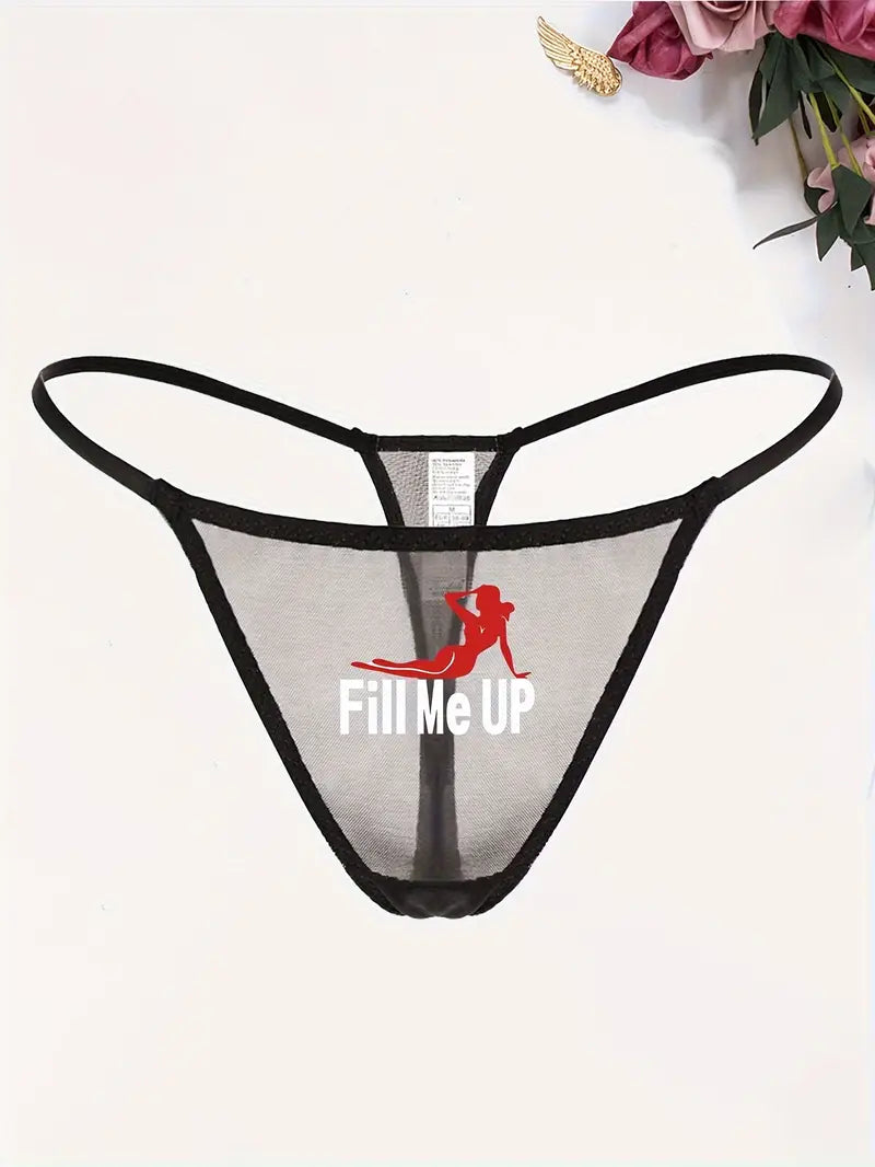 Sexy Women Print Thong