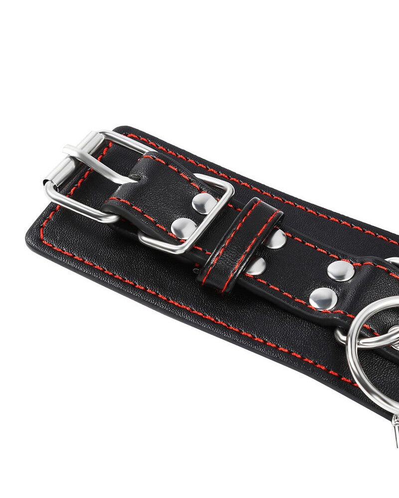 Heart Wrist Cuffs with Chain Connector