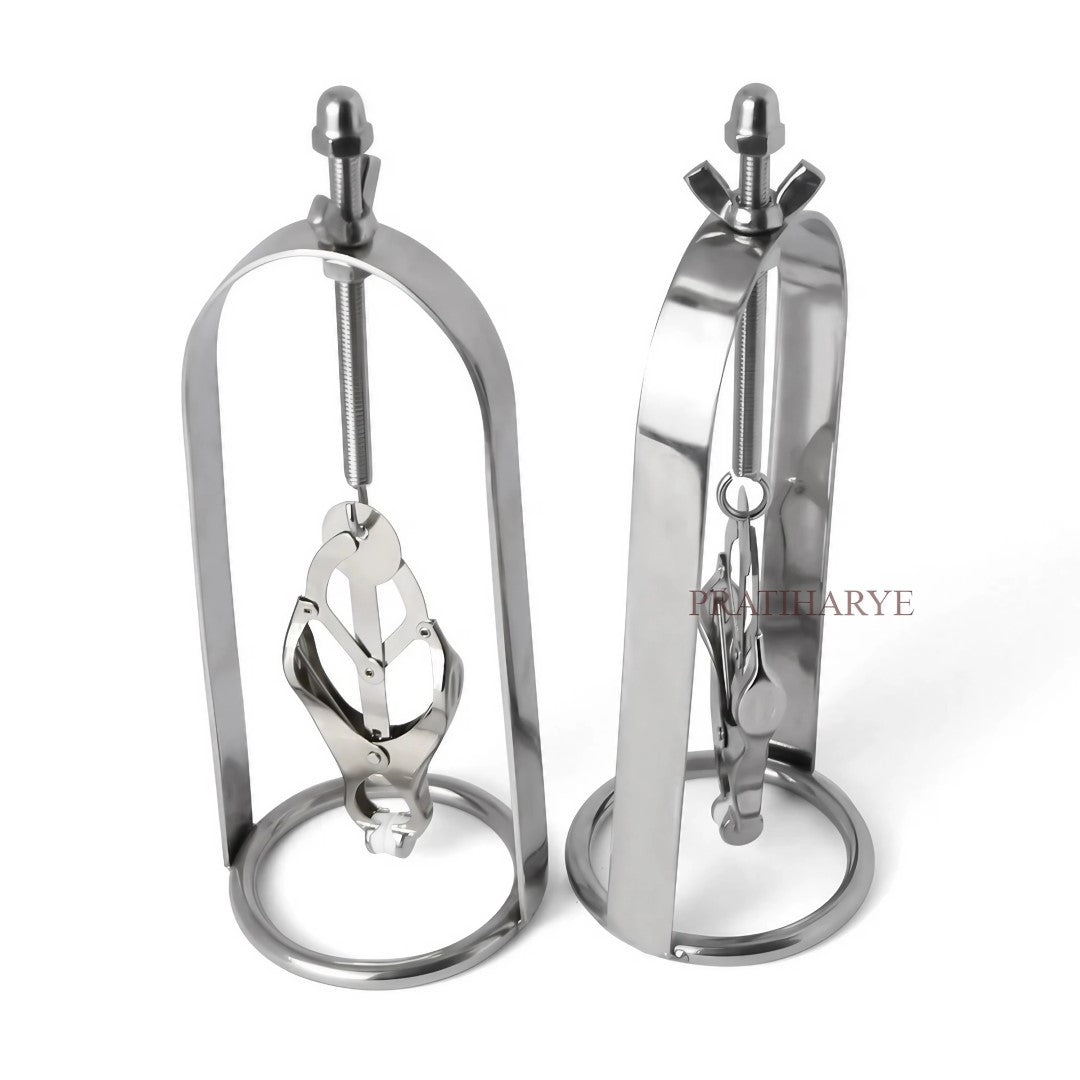 Stainless Steel Nipples Puller Torture Erotic BDSM