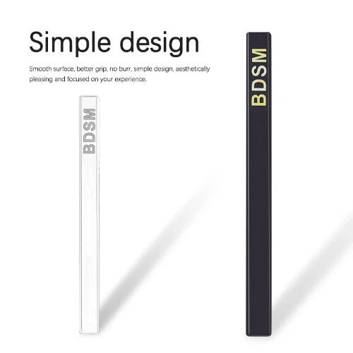 Thin Hard PVC Spanking Paddle BDSM