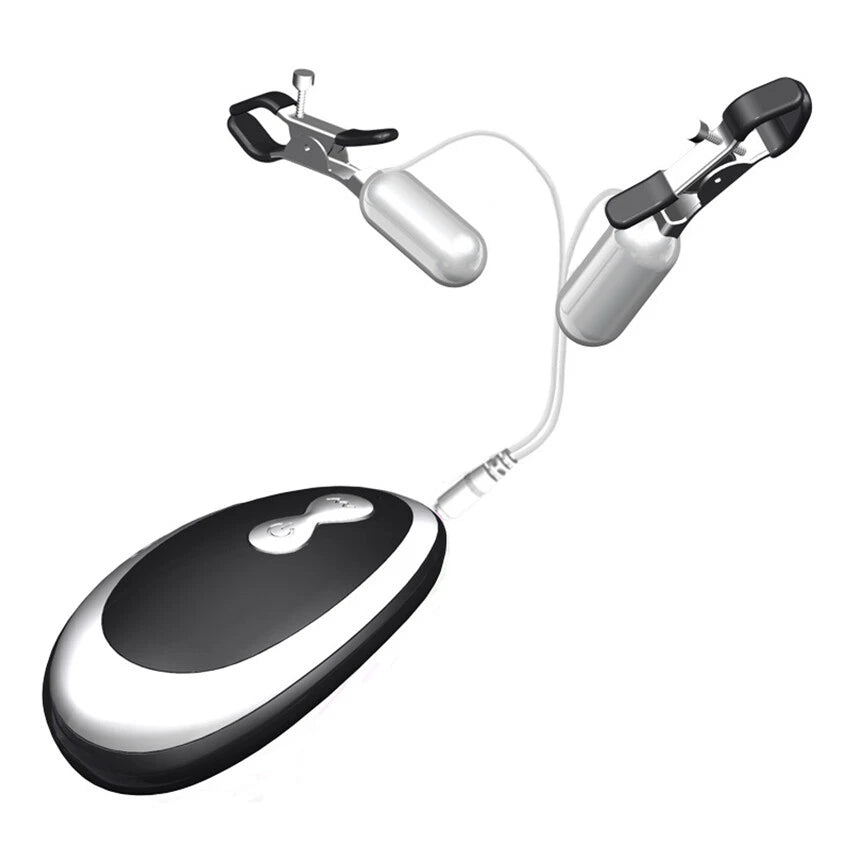 Vibrating Mouse Control Nipple Clamps