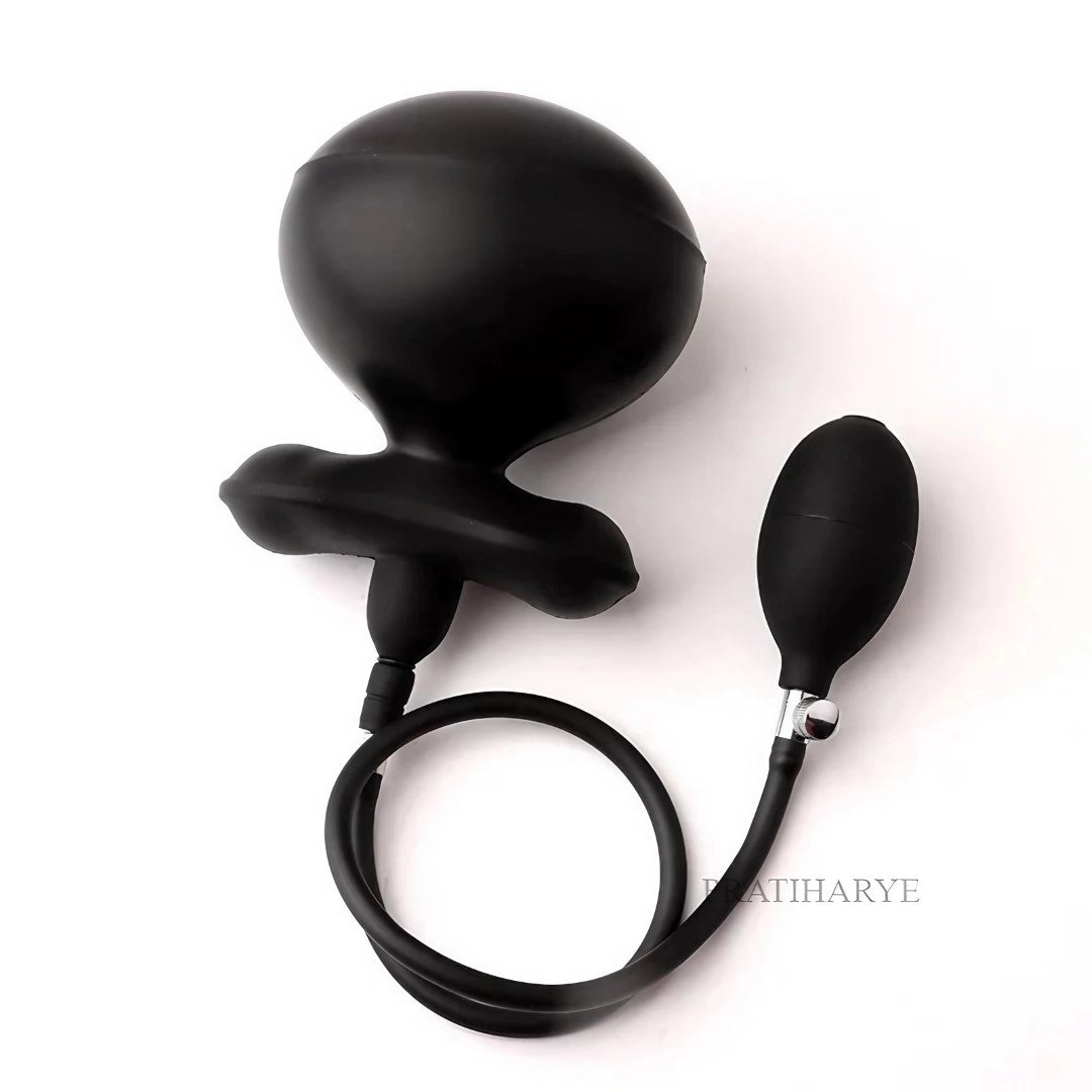 Silicone Inflatable Mouth Plug/Gag
