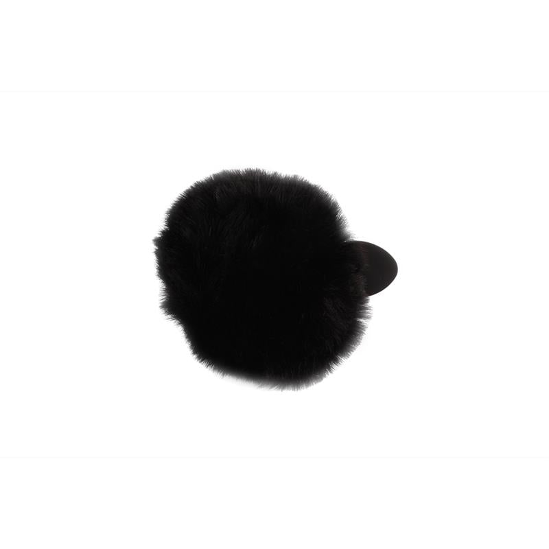 Premium Furry Ball Silicone Butt Plug