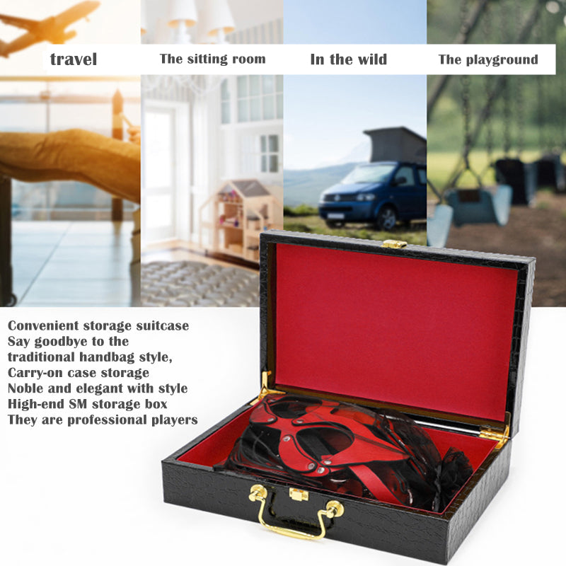 Premium 15 Pc BDSM-Bondage Kit with FREE BOX