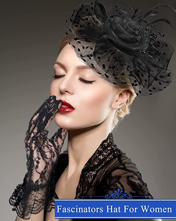 Premium Wedding Fascinators Feathers Hat